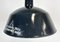 Industrial Dark Blue Enamel Pendant Lamp from Emax, 1960s 4