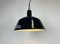 Industrial Dark Blue Enamel Pendant Lamp from Emax, 1960s, Image 13