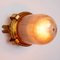 Vintage Wall Light in Brass, 1960s 8