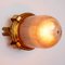 Vintage Wall Light in Brass, 1960s, Image 8