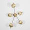 Quinque II Helios Collection Chrome Opaque Ceiling Lamp by Design for Macha 1