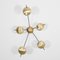 Quinque II Helios Collection Chrome Opaque Ceiling Lamp by Design for Macha, Image 1