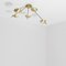 Quinque II Helios Collection Chrome Opaque Ceiling Lamp by Design for Macha 2