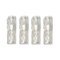 Italian Wall Sconces in Murano Glass, 1970s, Set of 6, Image 1