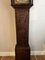 Antique George III Quality Carved Oak & Brass Face Longcase Clock, 1880s, Image 3