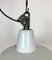 Industrial White Enamel Factory Lamp with Cast Iron Top from Zaos, 1960s 3