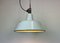 Industrial White Enamel Factory Lamp with Cast Iron Top from Zaos, 1960s 14