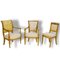 Directoire Chairs, 1800s, Set of 3 1