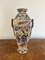 Large Antique Japanese Satsuma Vases, 1900, Set of 2 2