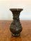 Antike japanische Meiji Ära Bronze Vasen, 1910er, 2er Set 5