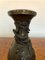 Antike japanische Meiji Ära Bronze Vasen, 1910er, 2er Set 2