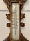 Viktorianisches Banjo Barometer aus geschnitzter Eiche, 1880er 5
