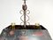 Mid-Century Arts & Craft Chandelier Bouillotte Shape in Painted Iron, 1960s 12