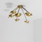 Septem II Helios Collection Chrome Opaque Ceiling Lamp by Design for Macha, Image 4