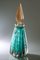 Botella de cristal de Murano con tapón de Gambaro & Poggi, Italia, Imagen 1