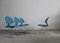 Longobarda Chairs by Vittorio Interini for Saporiti, Italy, 1960s, Set of 4, Image 2