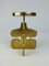 Brutalist Brass Candleholder in the style of Giuseppe Gallo, 1970s 5