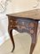 George III Dutch Mahogany Marquetry Inlaid Console Table, 1800s, Image 6