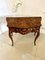 George III Dutch Mahogany Marquetry Inlaid Console Table, 1800s, Image 3