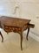 George III Dutch Mahogany Marquetry Inlaid Console Table, 1800s 7