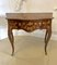 George III Dutch Mahogany Marquetry Inlaid Console Table, 1800s 1