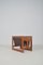 Danish Teak & Leather Magazine Holder attributed to Salin Møbler, 1970s, Image 6