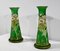 Art Nouveau Vases in Glass Paste, 1890s, Set of 2 3