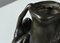 Art Nouveau Figural Tin 1900 Nudes Vase in Pewter by J. Garnier, 1890s 3