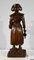 Donna bretone di ritorno dal mercato, fine 800, faggio, Immagine 23