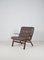 Danish Leather Lounge Chair attributed to Farstrup Møbler, 1970s, Image 1