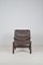 Danish Leather Lounge Chair attributed to Farstrup Møbler, 1970s 6
