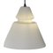 White Opaline Cone Pendant Lamp 2