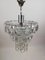 Giogali Deckenlampe aus Kristallglas von Angelo Mangiarotti für Vistosi, 1970er 5