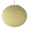 Creme Sugarball Pendant Lamp by John & Sylvia Reid for Rotaflex 1