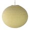 Creme Sugarball Pendant Lamp by John & Sylvia Reid for Rotaflex, Image 1