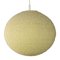 Creme Sugarball Pendant Lamp by John & Sylvia Reid for Rotaflex 4