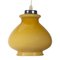 Cream Opaline Glass Mushroom Pendant Lamp 1