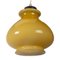 Cream Opaline Glass Mushroom Pendant Lamp, Image 2