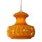 Orange Pendant Lamp from Peill & Putzler, Image 3