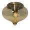 Brown Glass Drop Ceiling Lamp from Dijkstra Lampen, Image 4