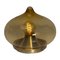 Brown Glass Drop Ceiling Lamp from Dijkstra Lampen, Image 5