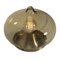 Brown Glass Drop Ceiling Lamp from Dijkstra Lampen 7