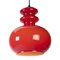 Red Pendant Lamp from Peill & Putzler 5