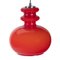 Red Pendant Lamp from Peill & Putzler 1