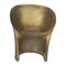 Gold Metallic Moon Armchair by Tokujin Yoshika for Moroso 2