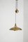 Counterbalance Brass Pendant Lamp in the style of Florian Schulz 2