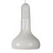Lámpara colgante industrial de metal blanco de Staff, años 70, Imagen 5