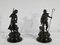 Laurini after L & F. Moreau, Le Berger et la Bergère, Early 1900s, Bronzes, Set of 2 1