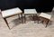 Louis XVI Mahogany Nesting Tables, Set of 3 2