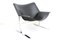 Poltrona in pelle di Clement Meadmore per Leif Wessman Associates, Inc. NY New York, anni '60, Immagine 9